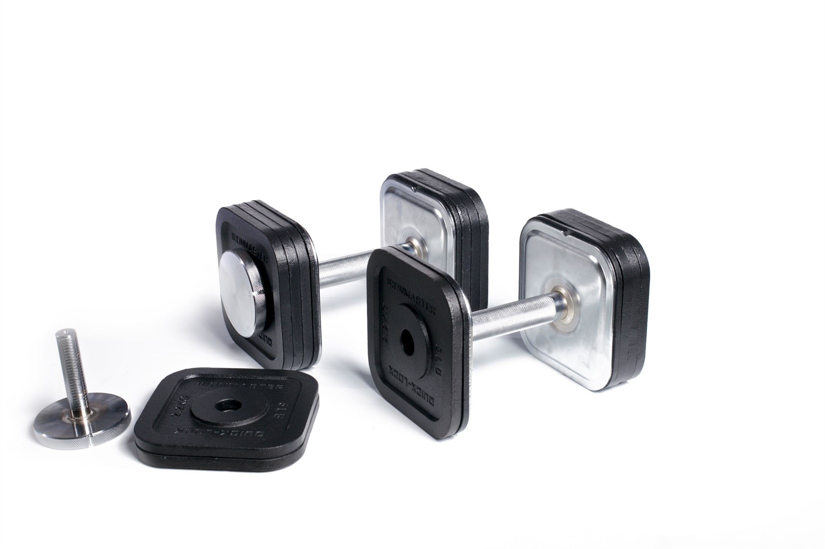 Ironmaster QuickLock Dumbbells 20.5 kg Fitwinkel.nl